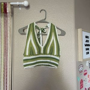 Hollister Knit Halter Top